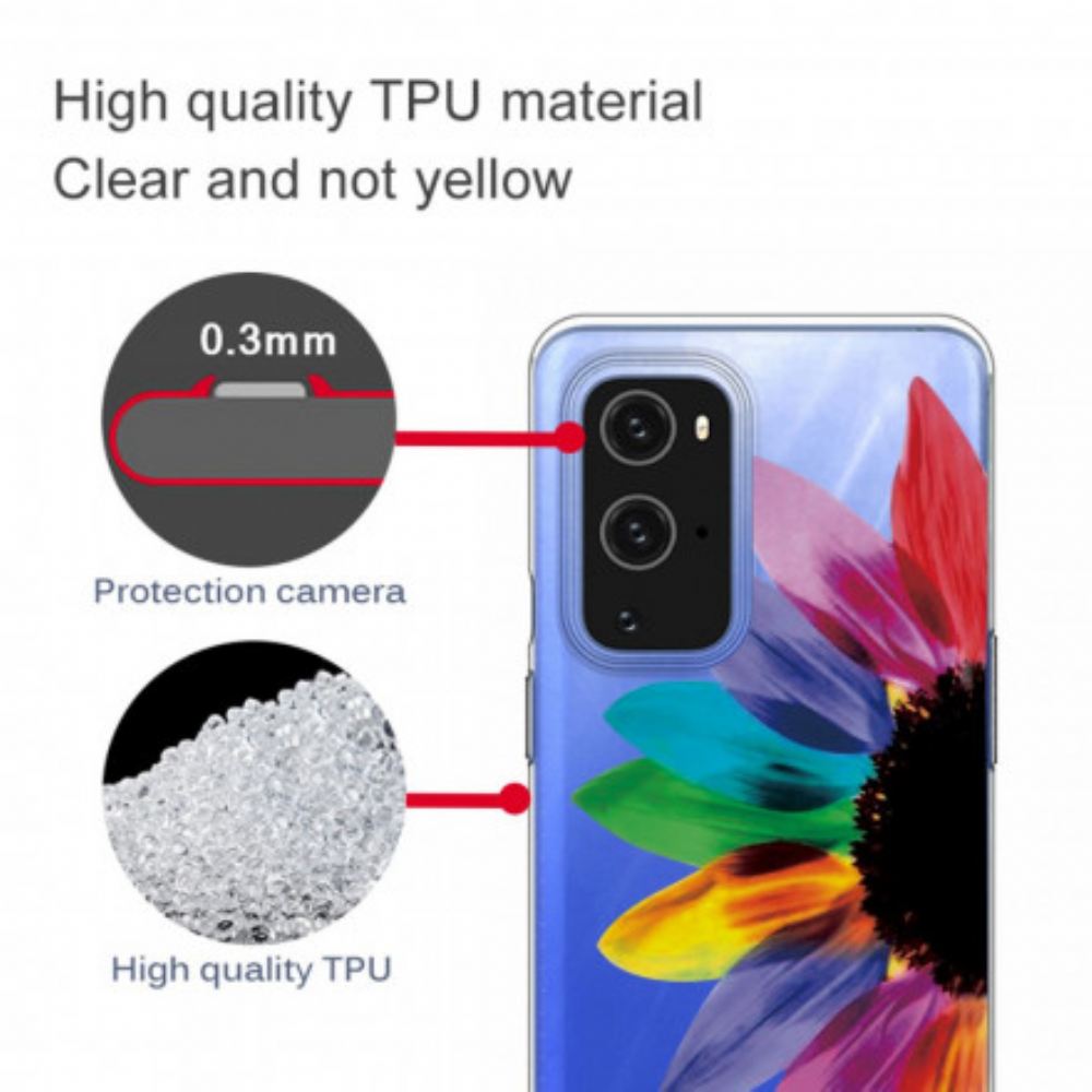 Kryt Na OnePlus 9 Pro Barevný Květ