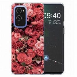 Kryt Na OnePlus 9 Pro Intenzivní Květiny