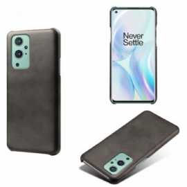 Kryt Na OnePlus 9 Pro Kožený Efekt Ksq