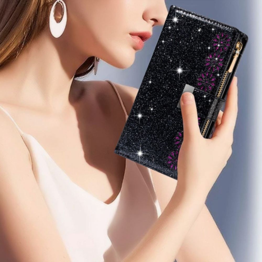 Flipové Pouzdro Na Samsung Galaxy Z Fold 4 Ultra Flitr S Páskem