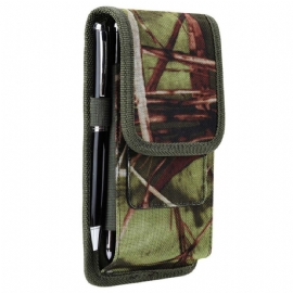 Kožené Pouzdro Folio Na Samsung Galaxy Z Fold 4 Camo Textilie