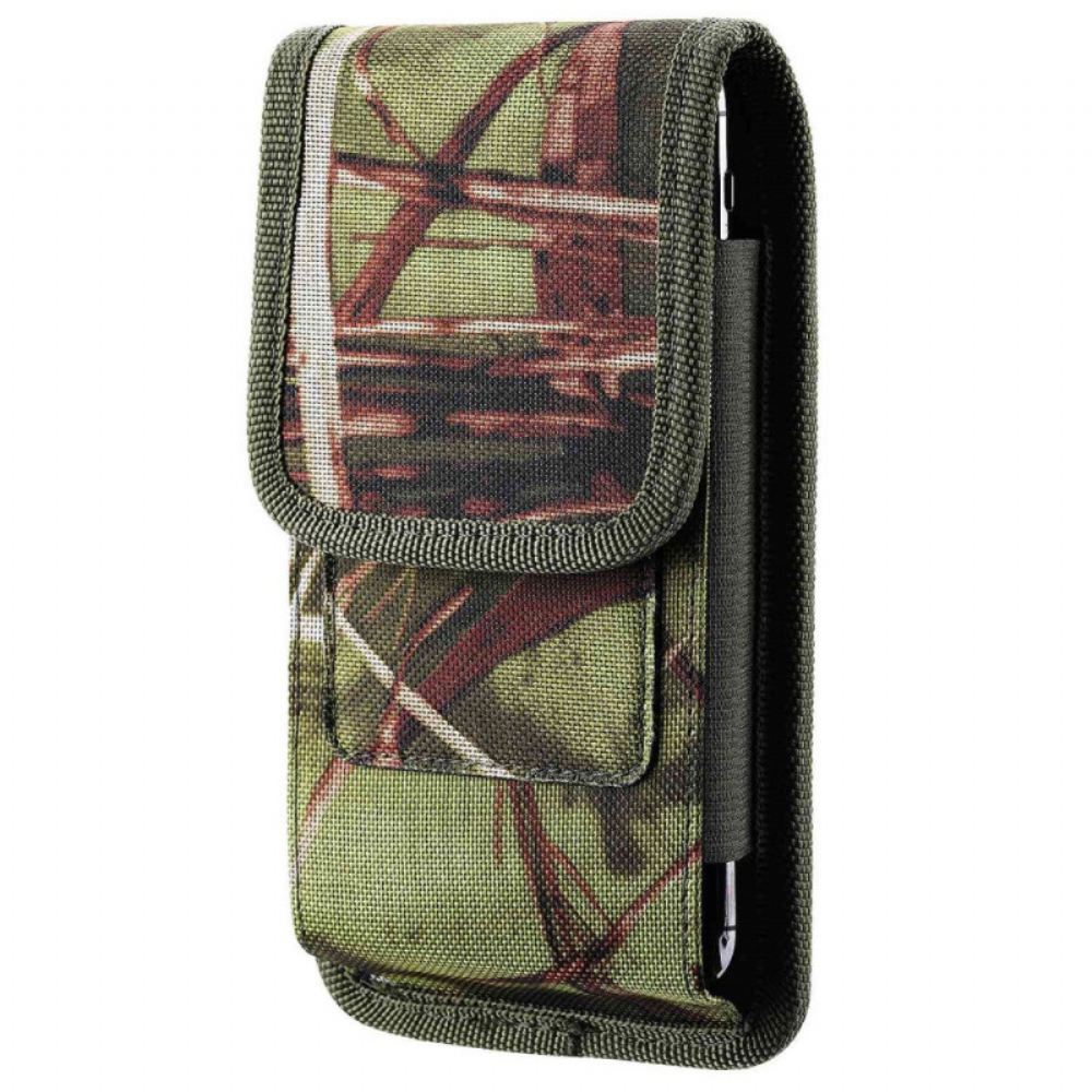 Kožené Pouzdro Folio Na Samsung Galaxy Z Fold 4 Camo Textilie