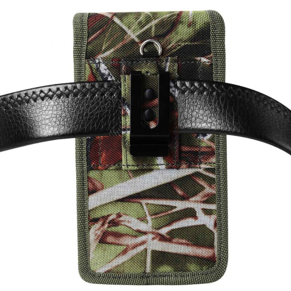 Kožené Pouzdro Folio Na Samsung Galaxy Z Fold 4 Camo Textilie