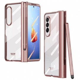 Kryt Na Samsung Galaxy Z Fold 4 Matná Skořepina Se Stylusem