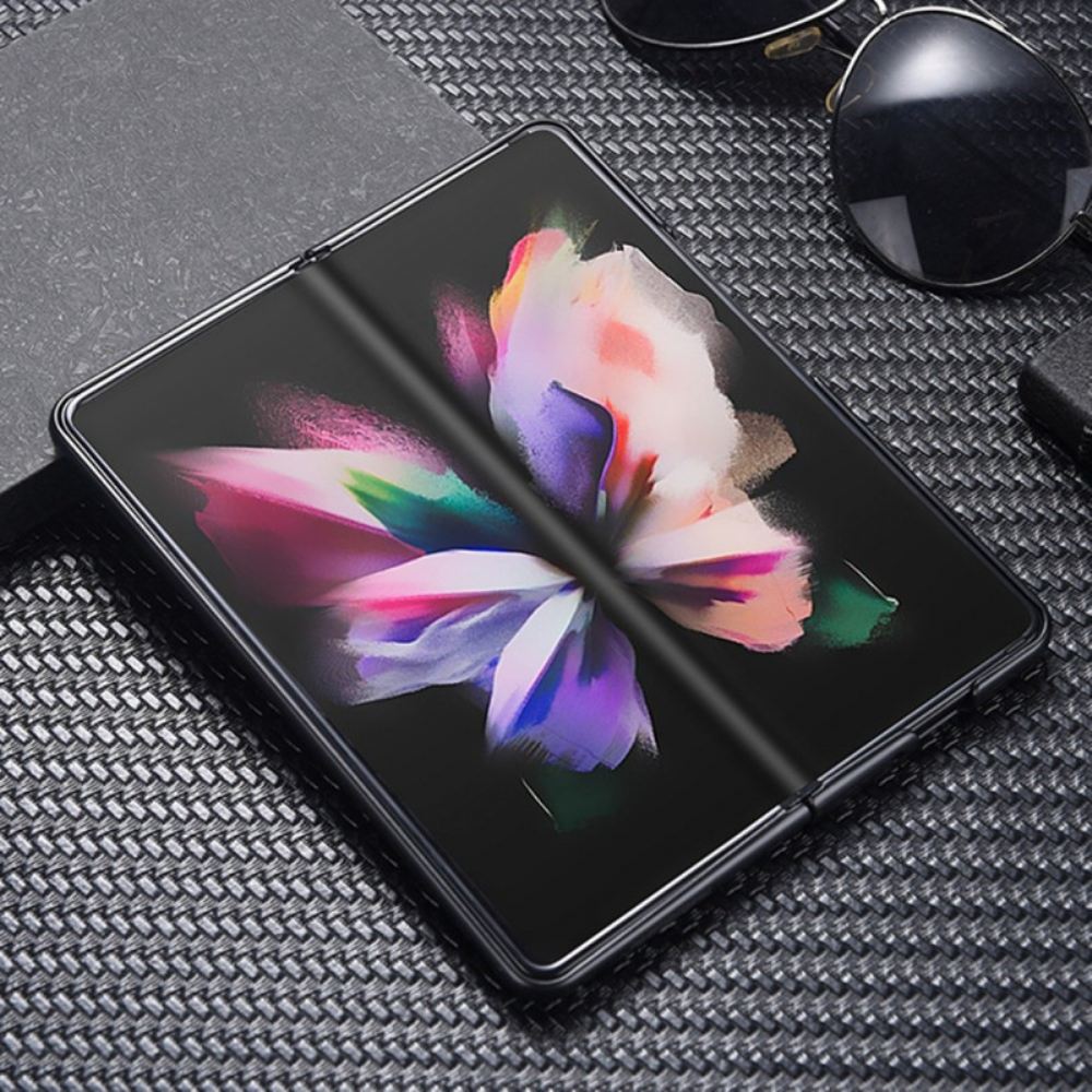 Kryt Na Samsung Galaxy Z Fold 4 Obchodní Odolná Umělá Kůže