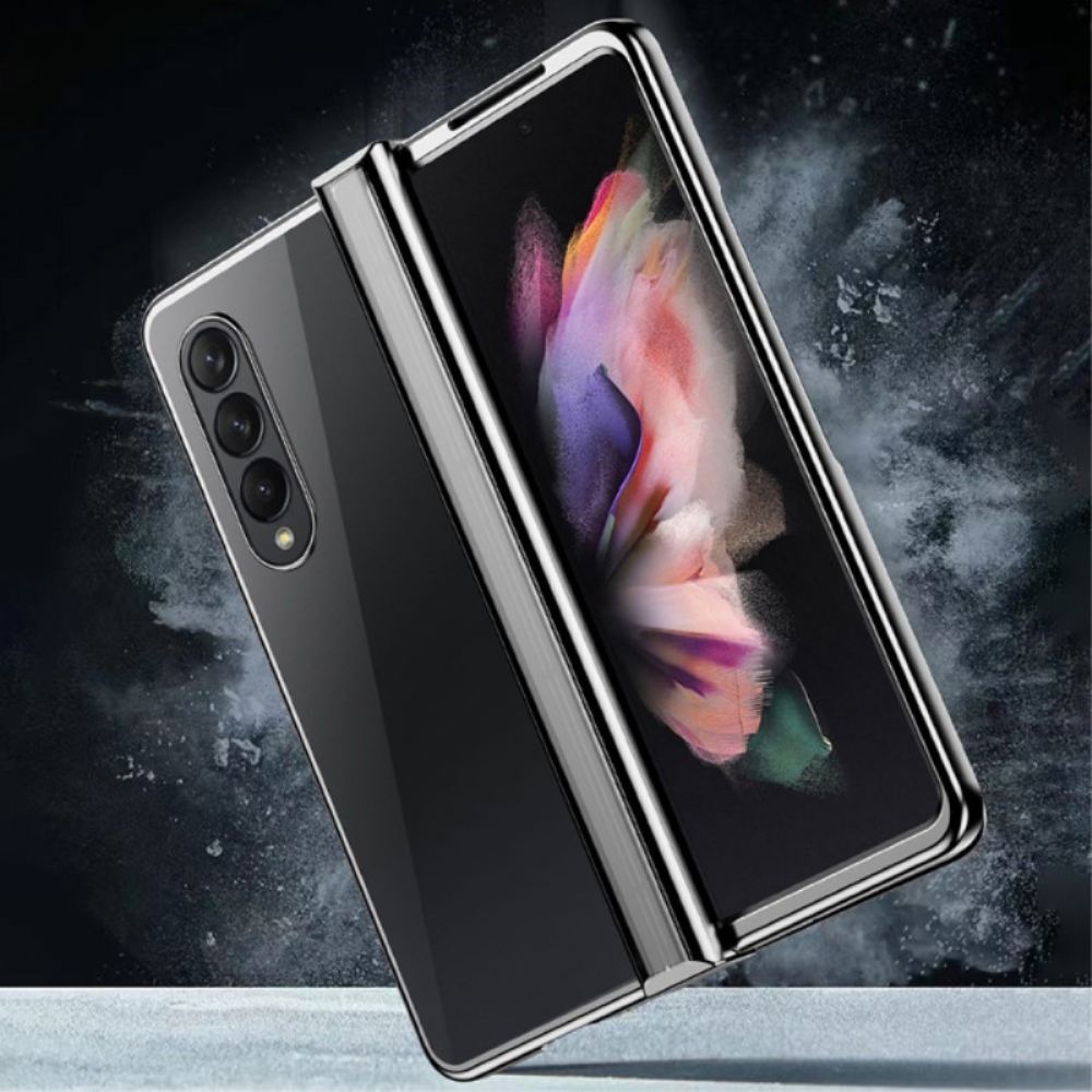 Kryty Na Mobil Na Samsung Galaxy Z Fold 4 Čirý Kovový Závěs