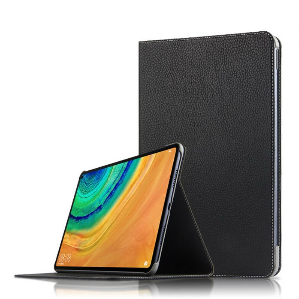 Kožené Pouzdro Na Huawei MatePad Pro Pravá Kůže