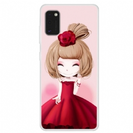 Kryt Na Samsung Galaxy A41 Manga Lady