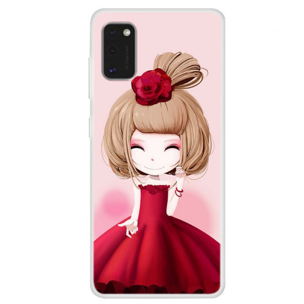 Kryt Na Samsung Galaxy A41 Manga Lady