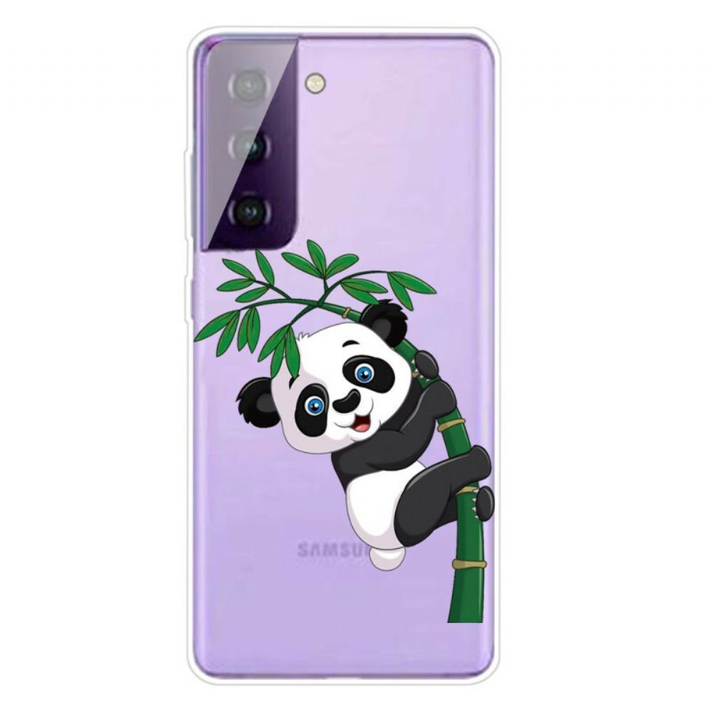 Kryt Na Samsung Galaxy S21 5G Panda Na Bambusu