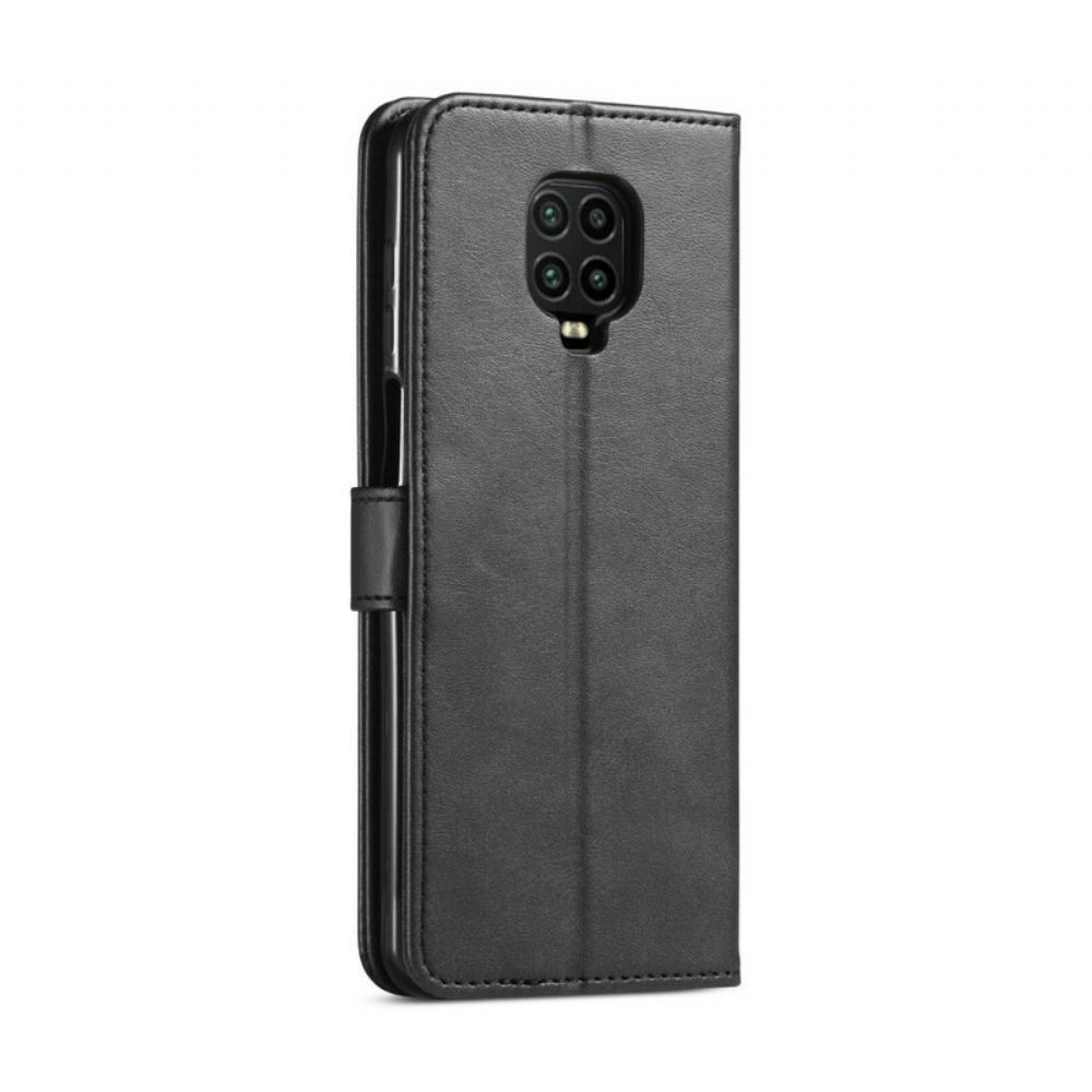 Flipové Pouzdro Na Xiaomi Redmi Note 9S / Note 9 Pro Kožený Efekt Lc.imeeke