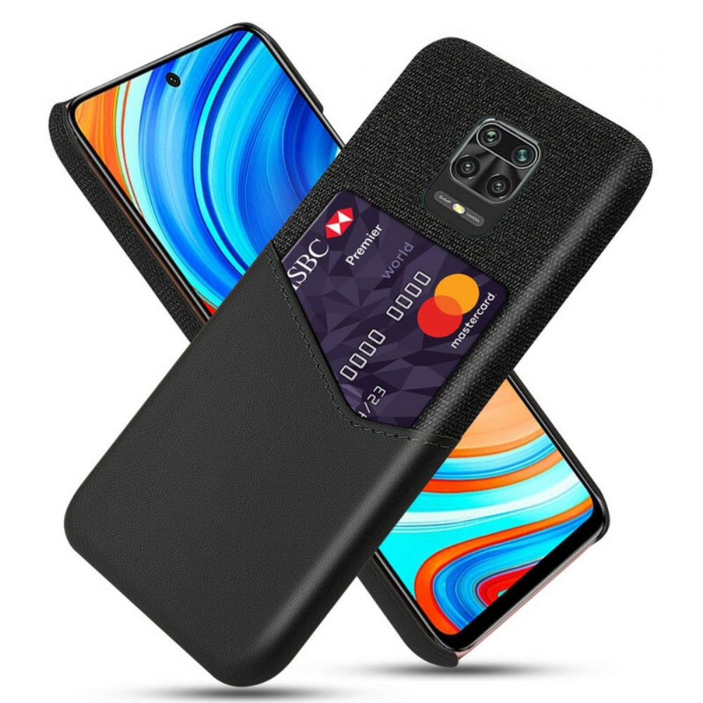 Kryt Na Xiaomi Redmi Note 9S / Note 9 Pro Držitel Karty