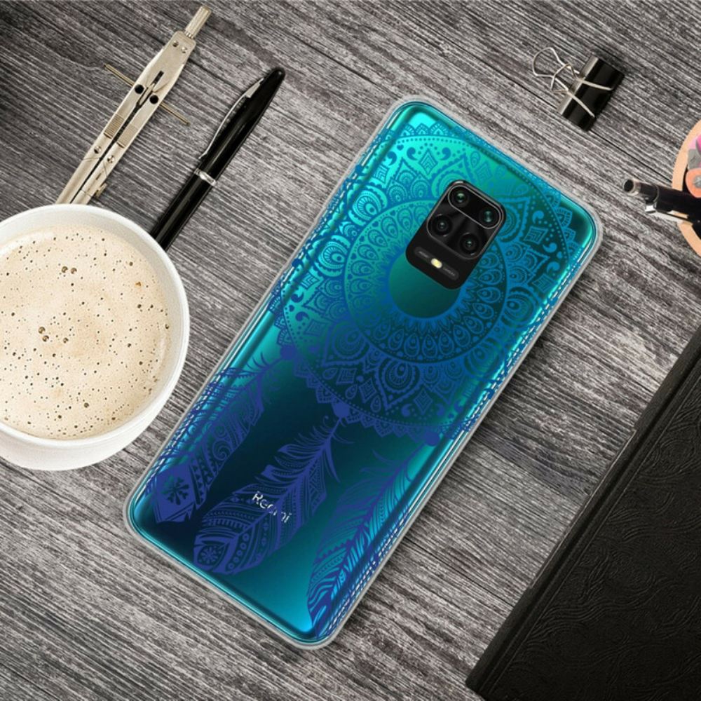 Kryty Na Mobil Na Xiaomi Redmi Note 9S / Note 9 Pro Jednoduchá Květinová Mandala