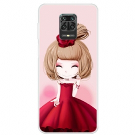 Kryty Na Mobil Na Xiaomi Redmi Note 9S / Note 9 Pro Manga Lady