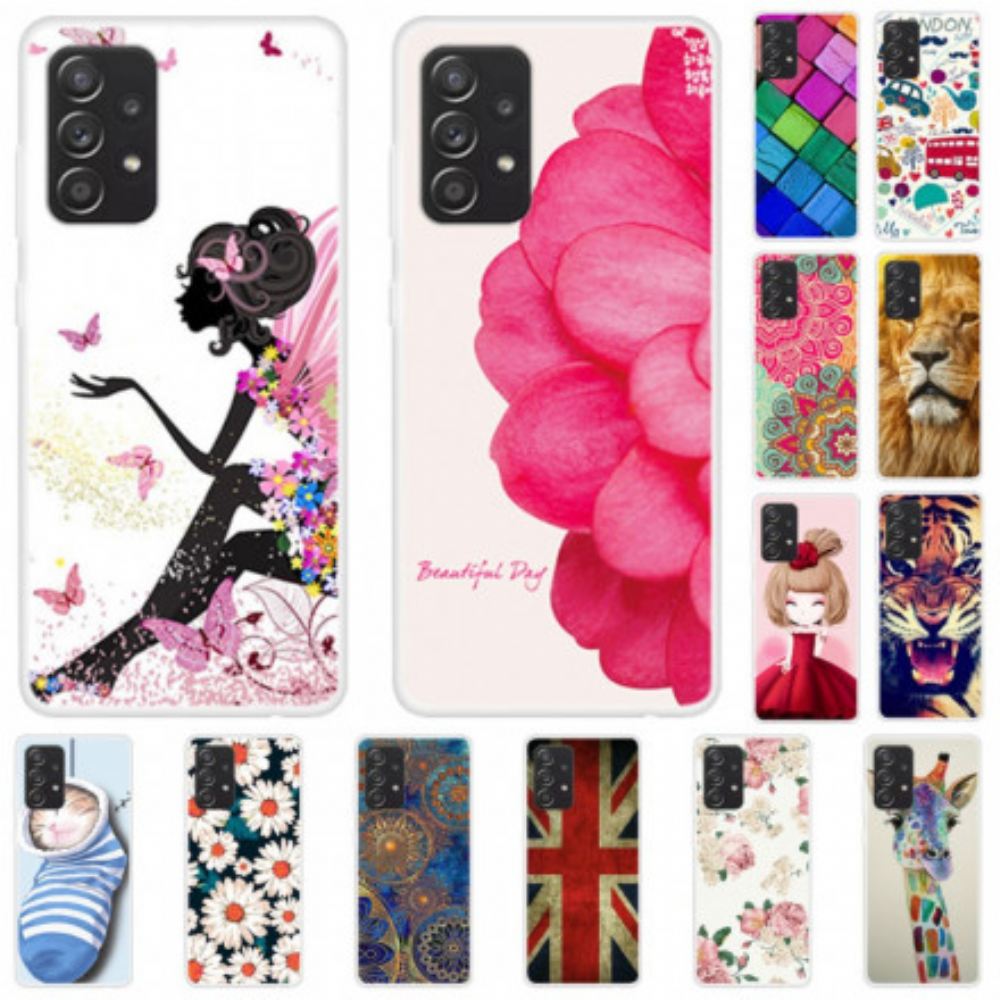 Kryt Na Samsung Galaxy A52 4G / A52 5G / A52s 5G Manga Lady