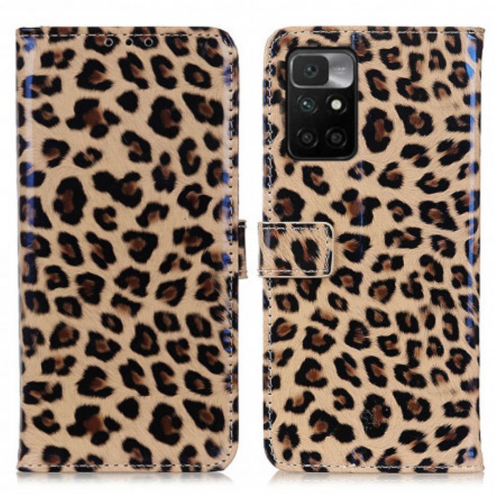 Flipové Pouzdro Na Xiaomi Redmi 10 Leopard