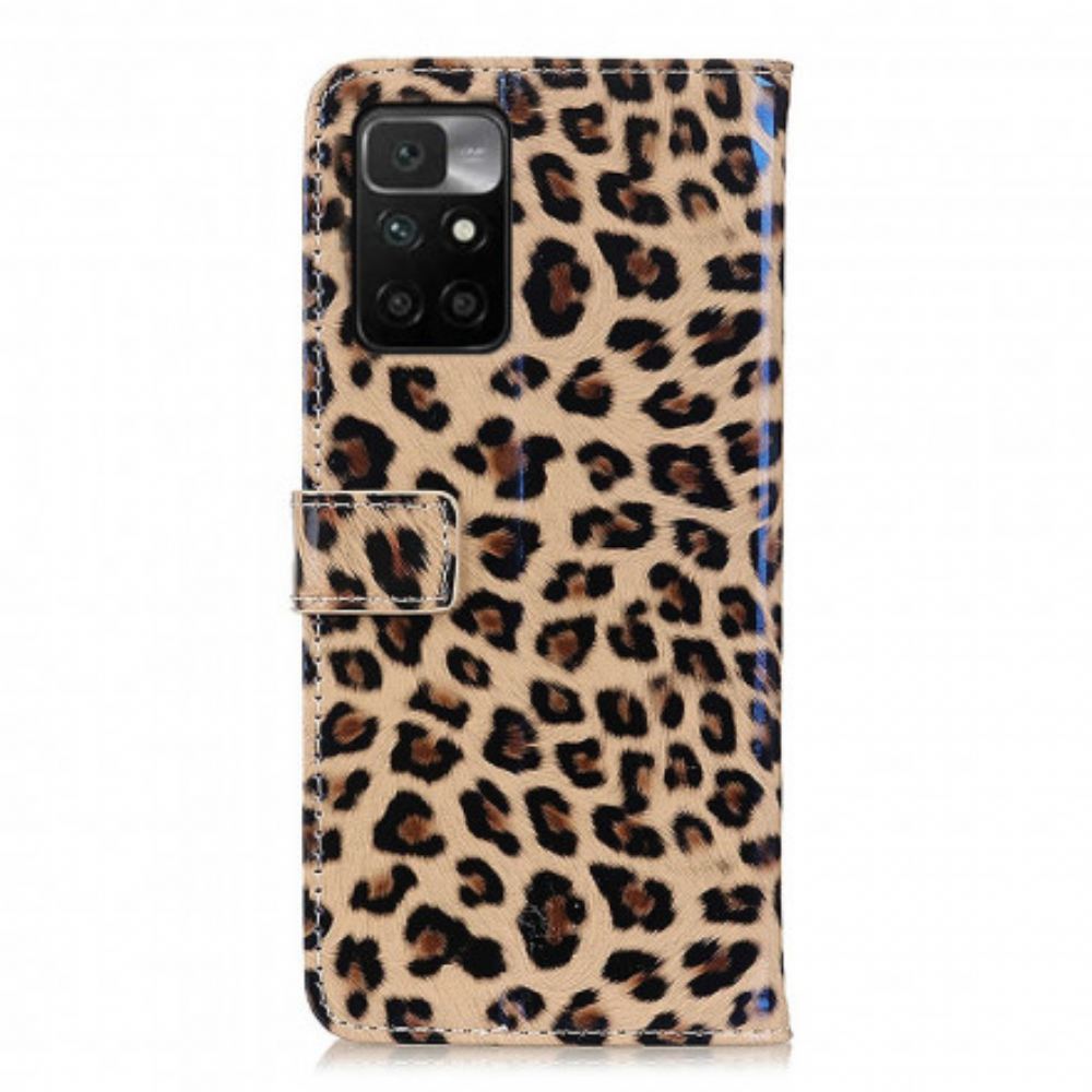 Flipové Pouzdro Na Xiaomi Redmi 10 Leopard