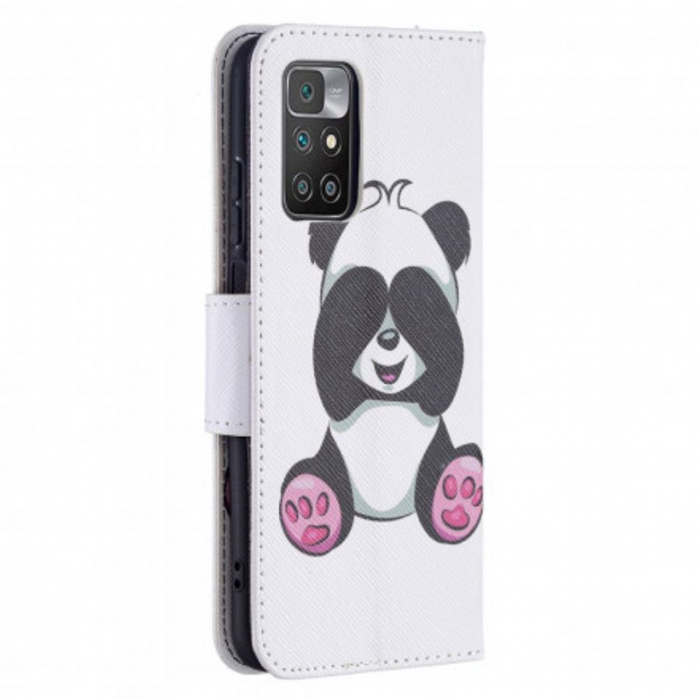 Flipové Pouzdro Na Xiaomi Redmi 10 Panda Zábava