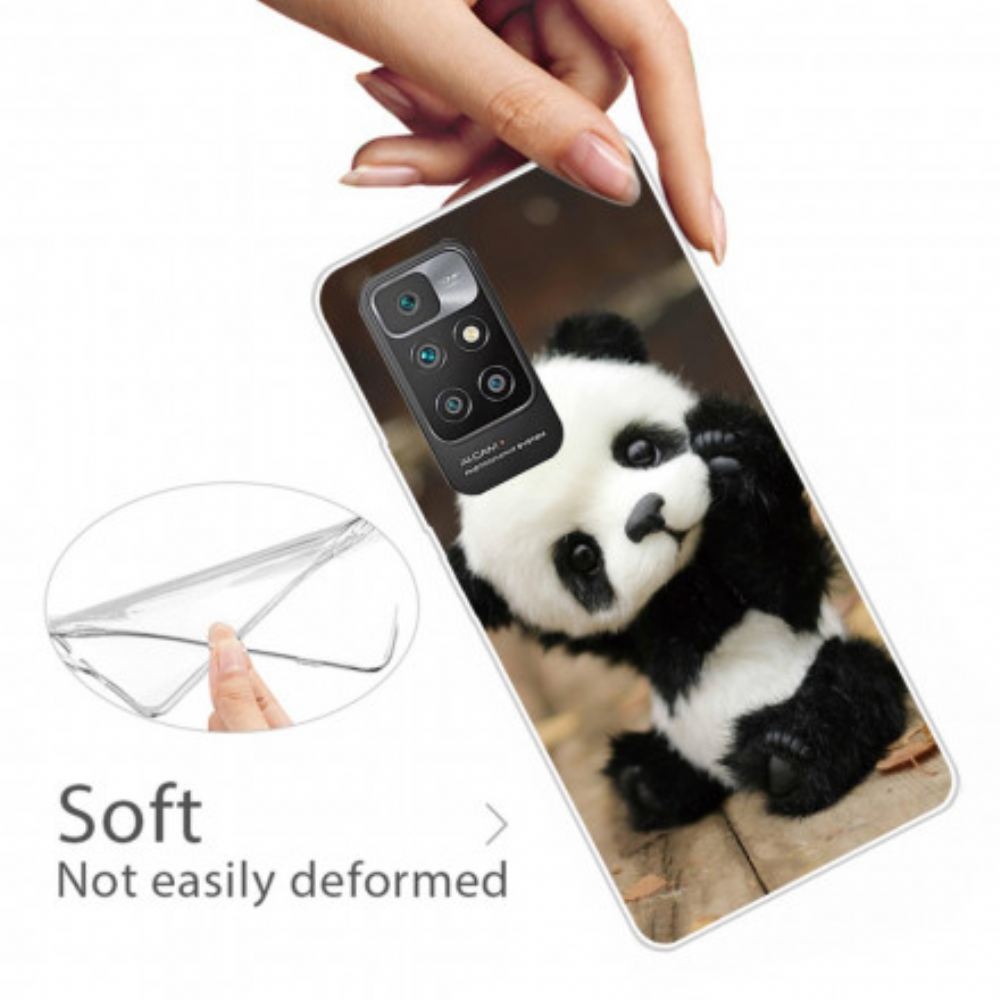 Kryt Na Xiaomi Redmi 10 Flexibilní Panda