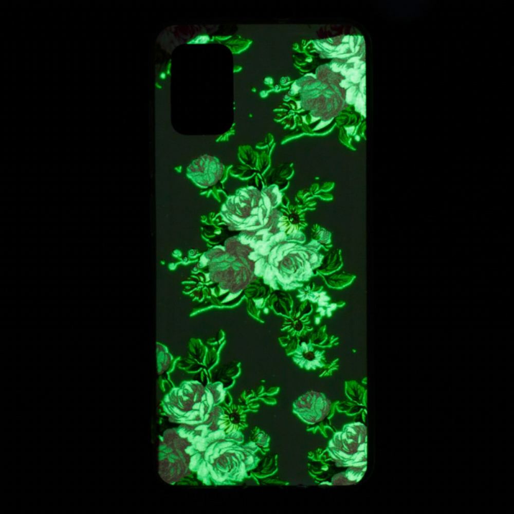 Kryt Na Xiaomi Redmi 10 Fluorescenční Květiny Liberty