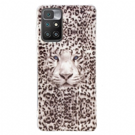 Kryt Na Xiaomi Redmi 10 Fluorescenční Leopard