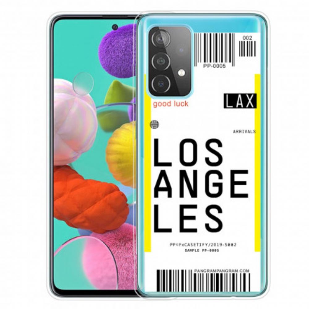 Kryt Na Samsung Galaxy A32 4G Palubní Vstupenka Do Los Angeles