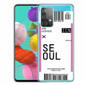 Kryt Na Samsung Galaxy A32 4G Palubní Vstupenka Do Soulu