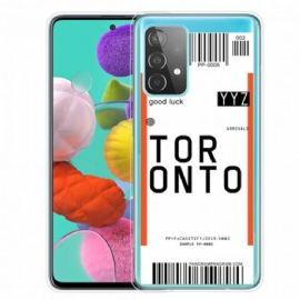 Kryt Na Samsung Galaxy A32 4G Palubní Vstupenka Do Toronta