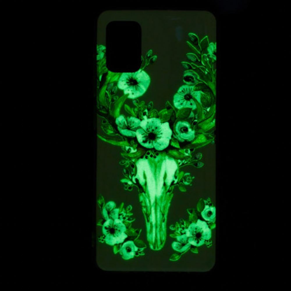 Kryty Na Mobil Na Samsung Galaxy A32 4G Fluorescenční Květina Elk