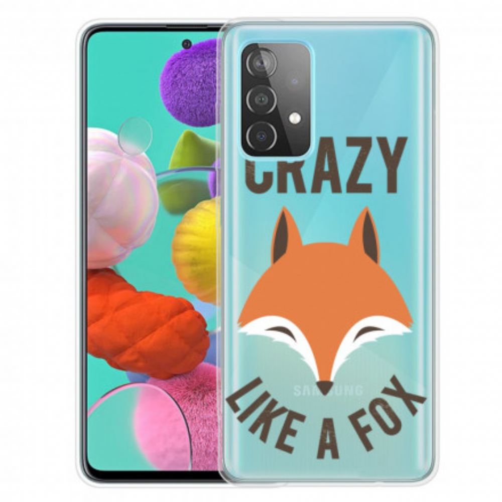 Kryty Na Mobil Na Samsung Galaxy A32 4G Liška / Crazy Like A Fox