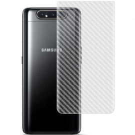 Zadní Ochranná Fólie Pro Samsung Galaxy A90 / A80 Carbon Style Imak