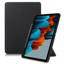 Kryty Na Mobil Na Samsung Galaxy Tab S7 FE Textura Látky Origami