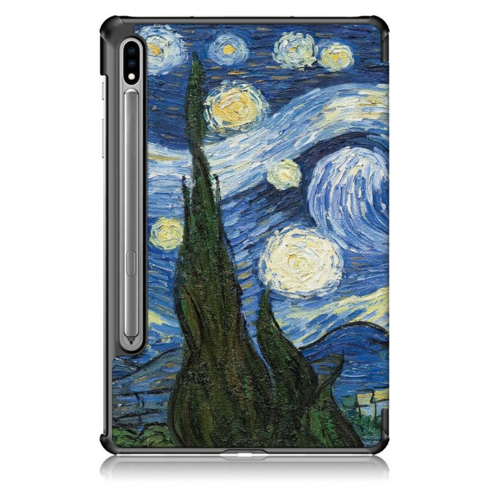 Kryty Na Mobil Na Samsung Galaxy Tab S7 FE Vyztužený Van Gogh