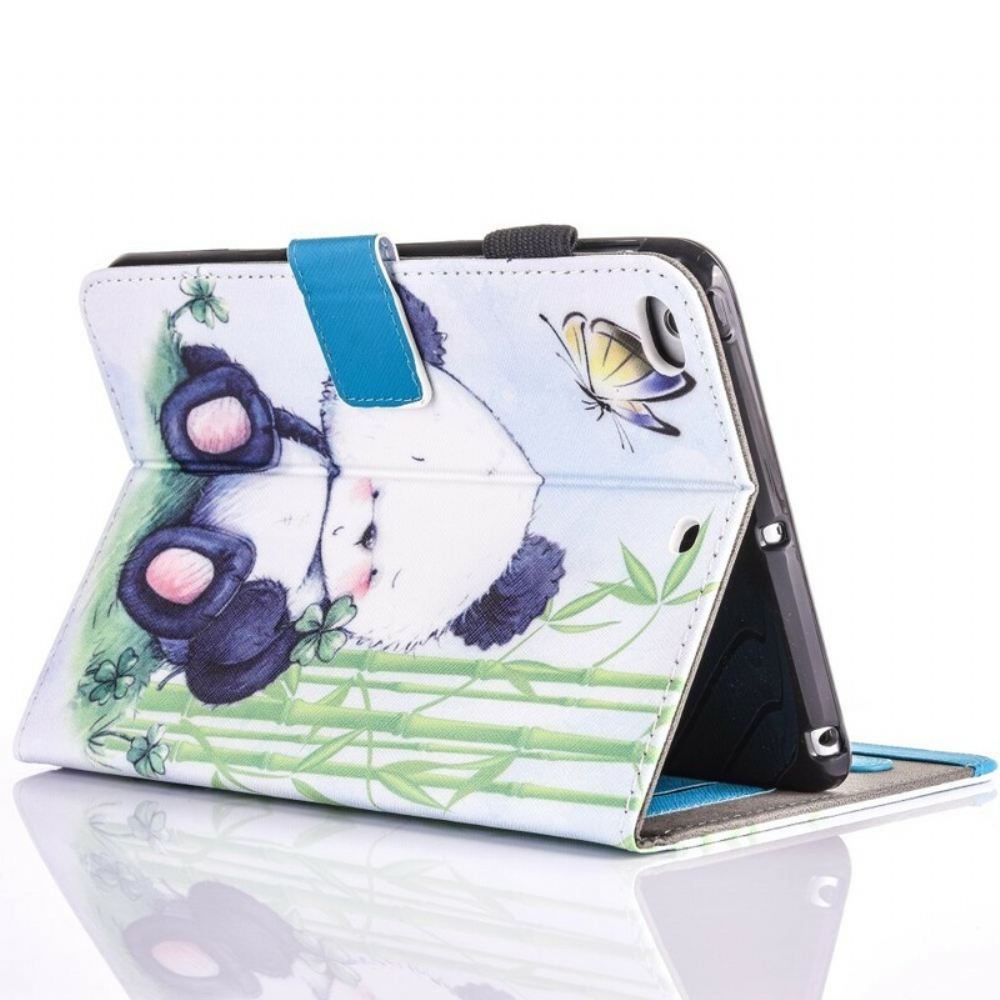 Flipové Pouzdro Na iPad 9.7" Romantická Panda