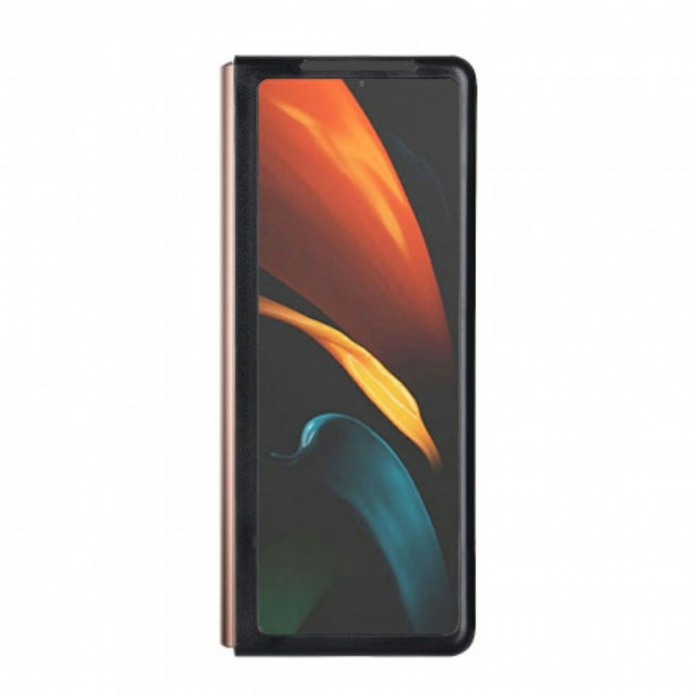 Kryt Na Samsung Galaxy Z Fold 2 Barva Umělé Kůže