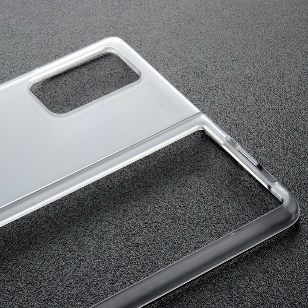 Kryt Na Samsung Galaxy Z Fold 2 Matný Čirý Plast