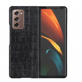 Kryt Na Samsung Galaxy Z Fold 2 Pravá Krokodýlí Kůže