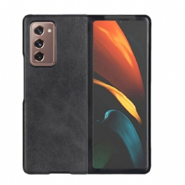 Kryt Na Samsung Galaxy Z Fold 2 Prémiová Umělá Kůže