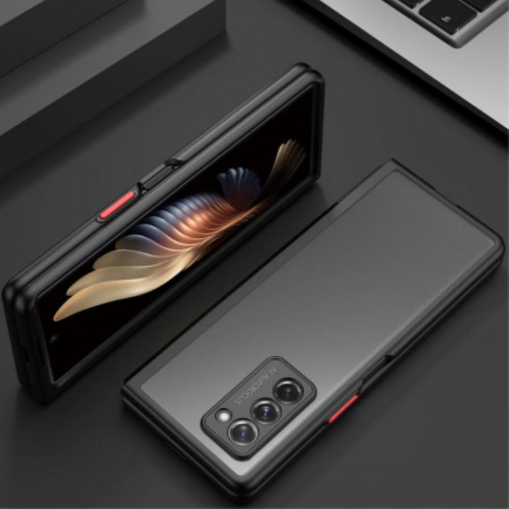 Kryt Na Samsung Galaxy Z Fold 2 Průhledné Barevné Okraje Gkk