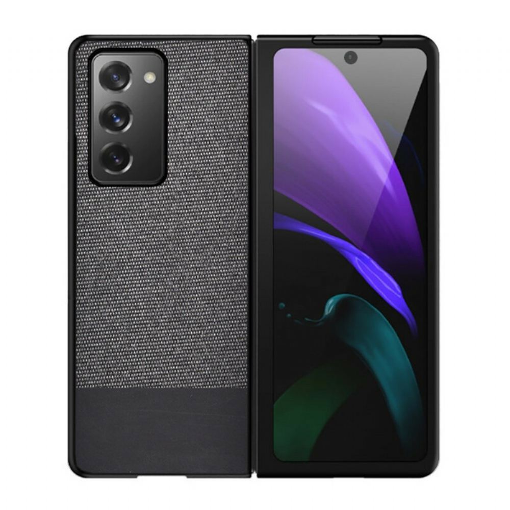 Kryt Na Samsung Galaxy Z Fold 2 Umělá Kůže A Látka