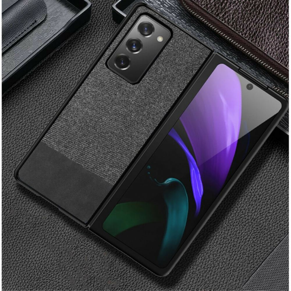 Kryt Na Samsung Galaxy Z Fold 2 Umělá Kůže A Látka