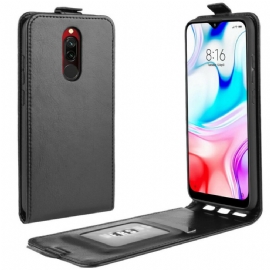 Flipové Pouzdro Na Xiaomi Redmi 8 Kožené Pouzdro Efekt Skládací Kůže