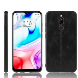 Kryt Na Xiaomi Redmi 8 Efekt Kůže Ve Švu