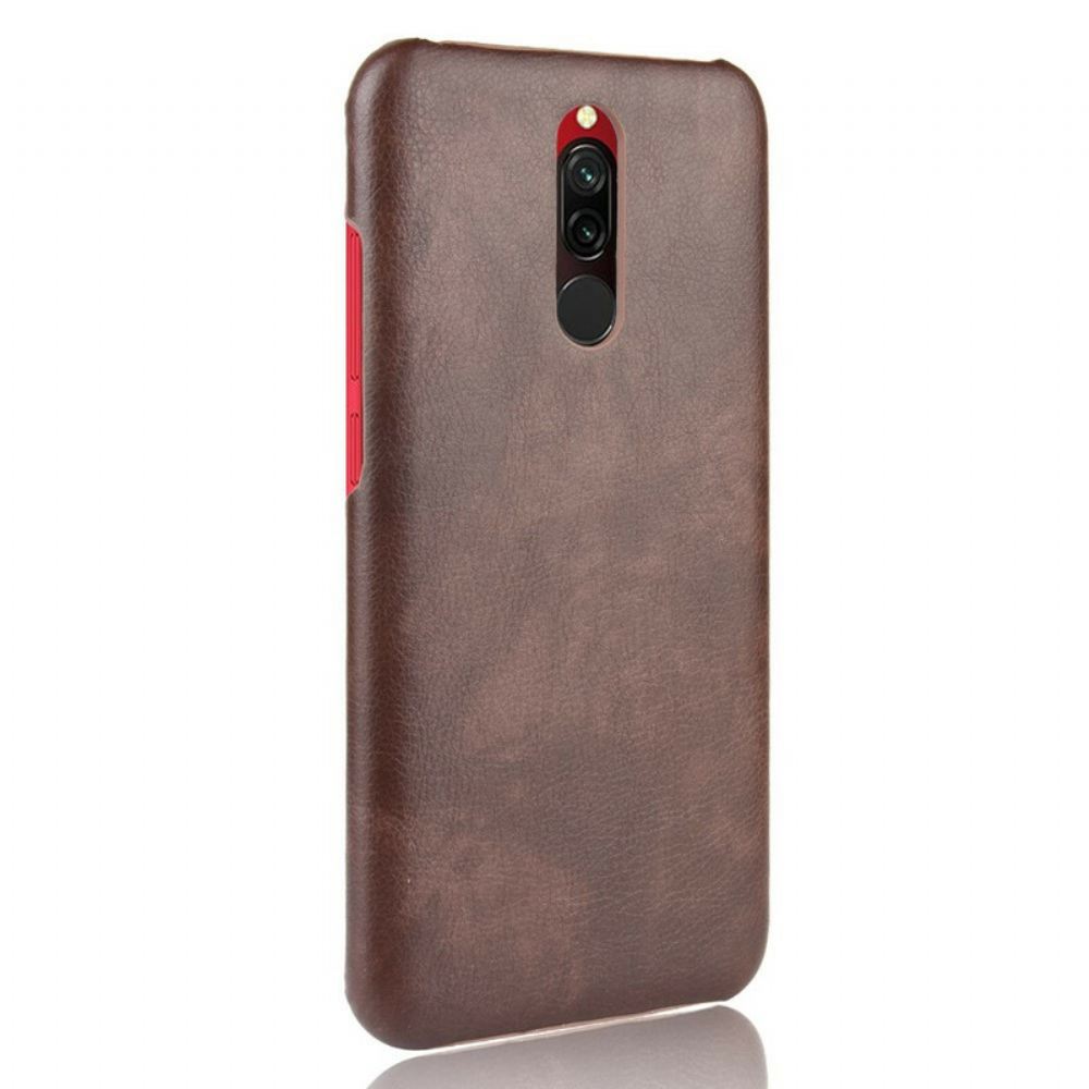 Kryt Na Xiaomi Redmi 8 Výkonný Kožený Efekt