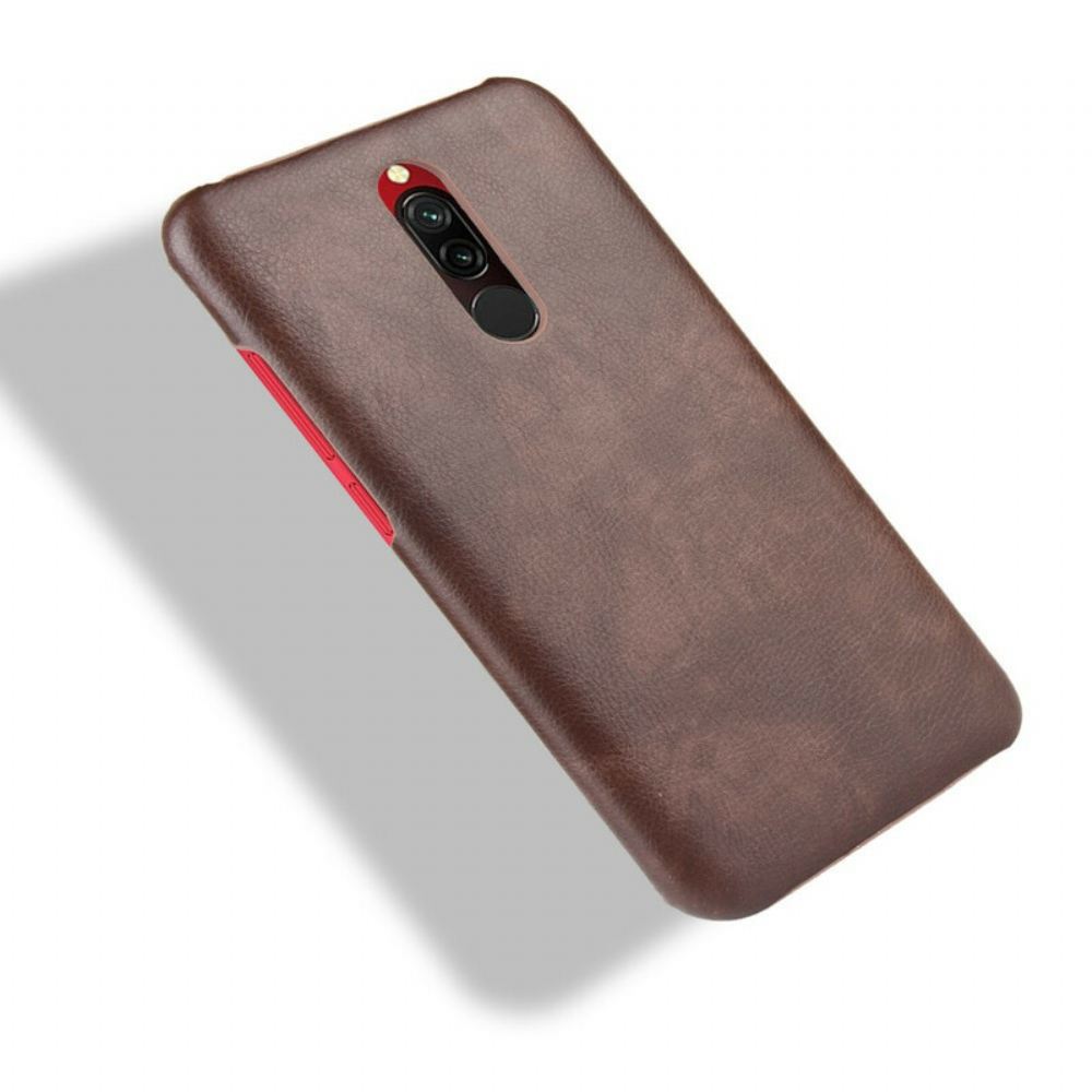 Kryt Na Xiaomi Redmi 8 Výkonný Kožený Efekt