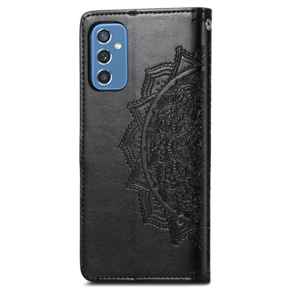 Flipové Pouzdro Na Samsung Galaxy M52 5G Spletená Mandala