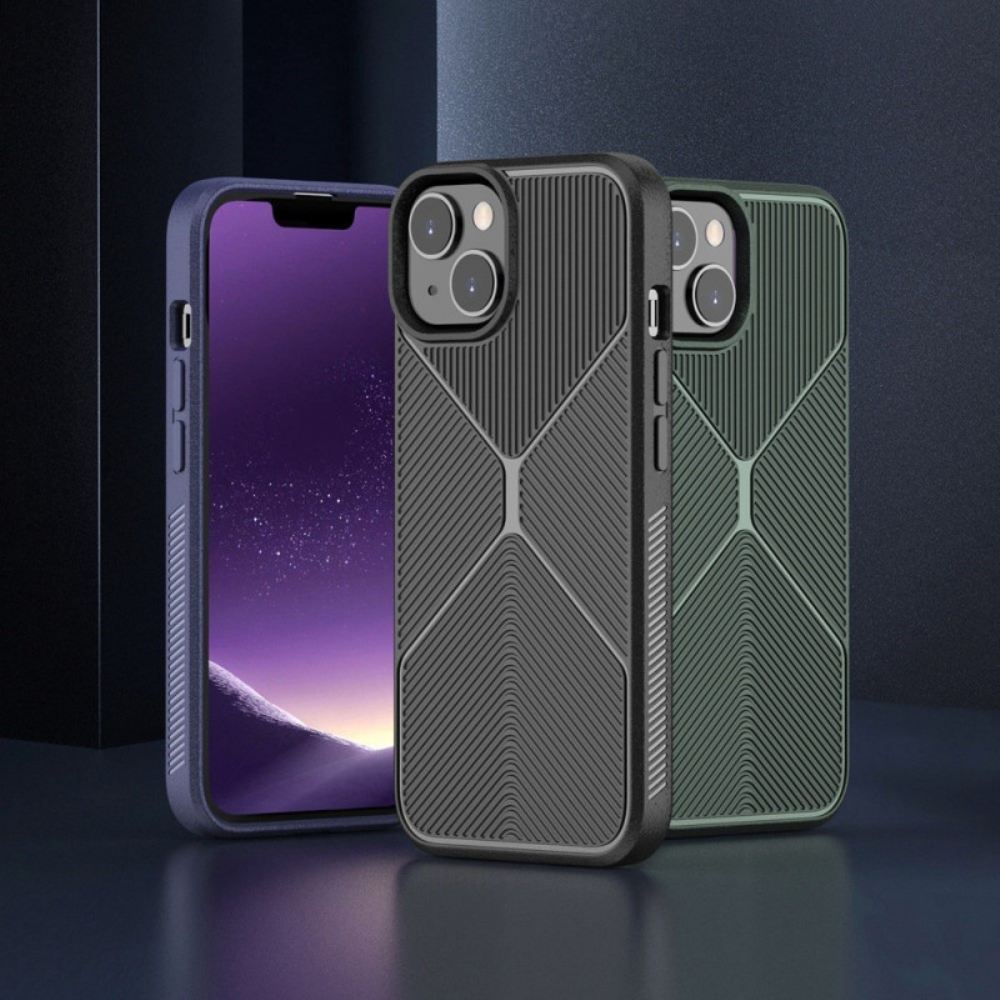 Kryty Na Mobil Na iPhone 14 Protiskluzový X Design