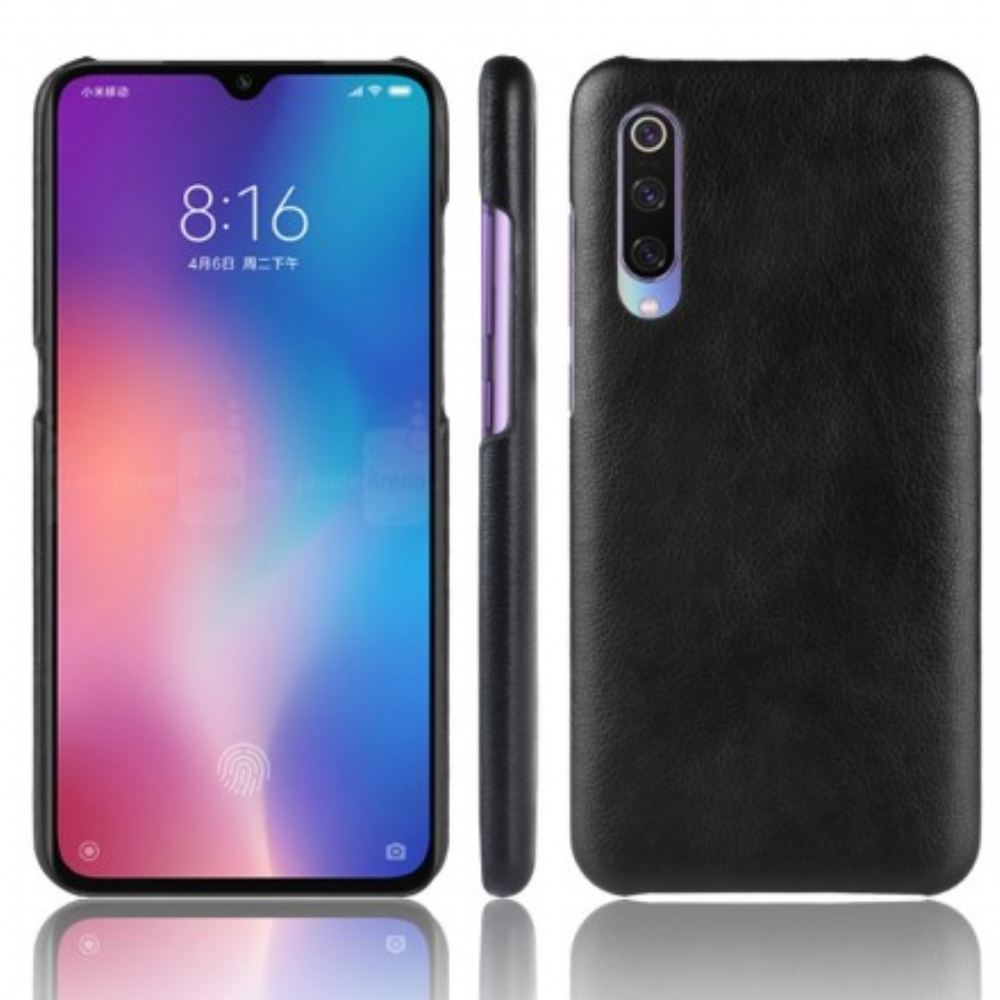 Kryt Na Xiaomi Mi 9 SE Kožený Efekt Litchi Performance