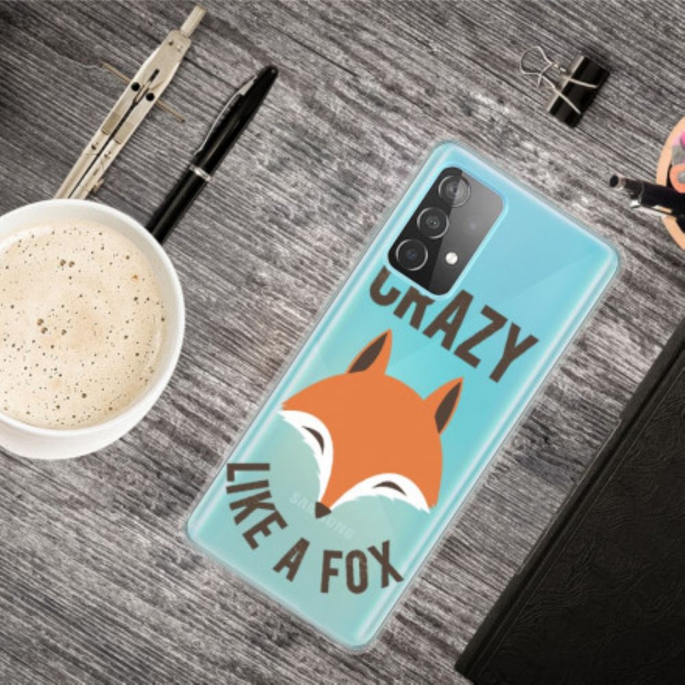 Kryt Na Samsung Galaxy A32 5G Liška / Crazy Like A Fox