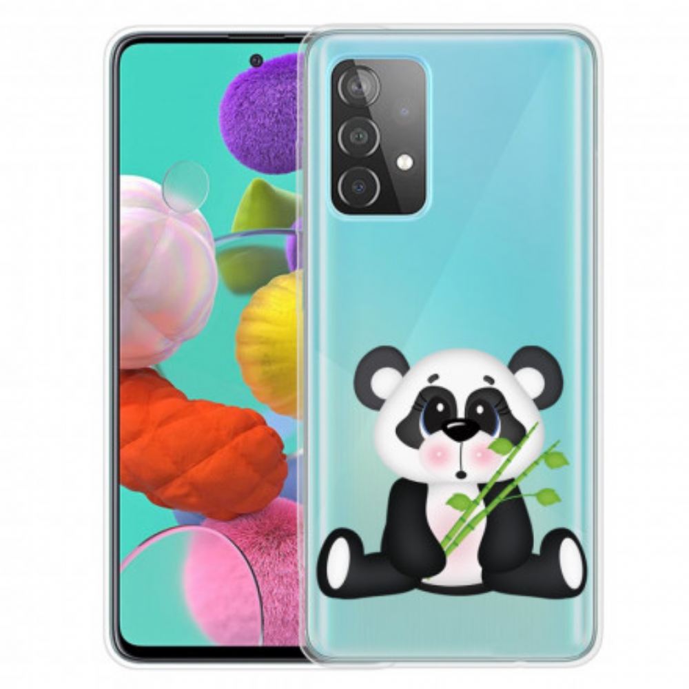 Kryt Na Samsung Galaxy A32 5G Transparentní Smutná Panda